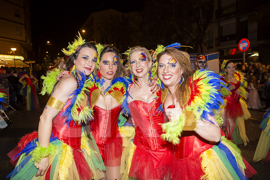 Rua del Carnaval de Les Roquetes del Garraf 2017